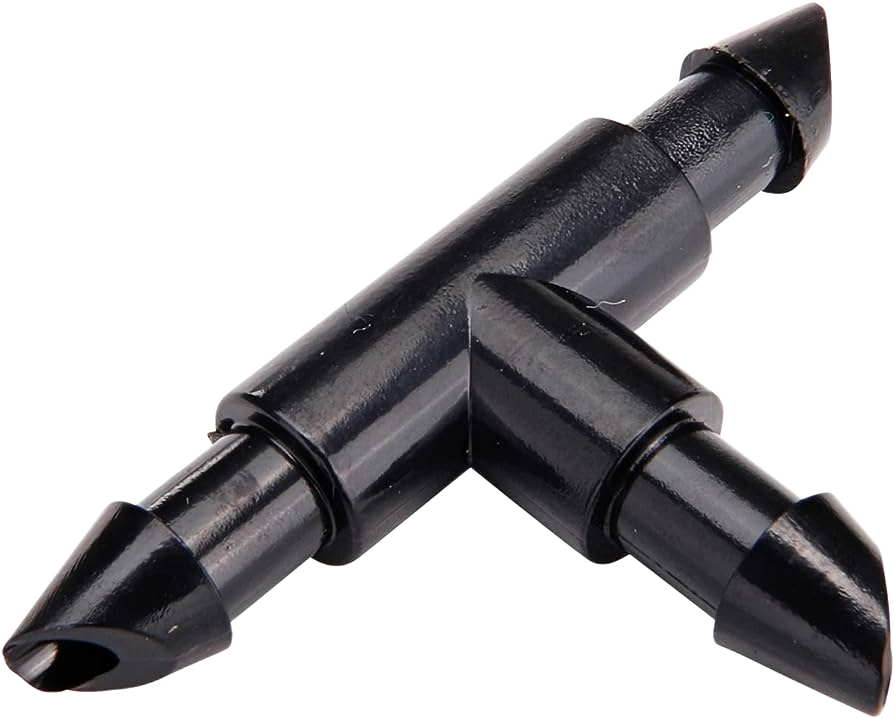 RAINDRIP TEE BARB 1/4" 5PK