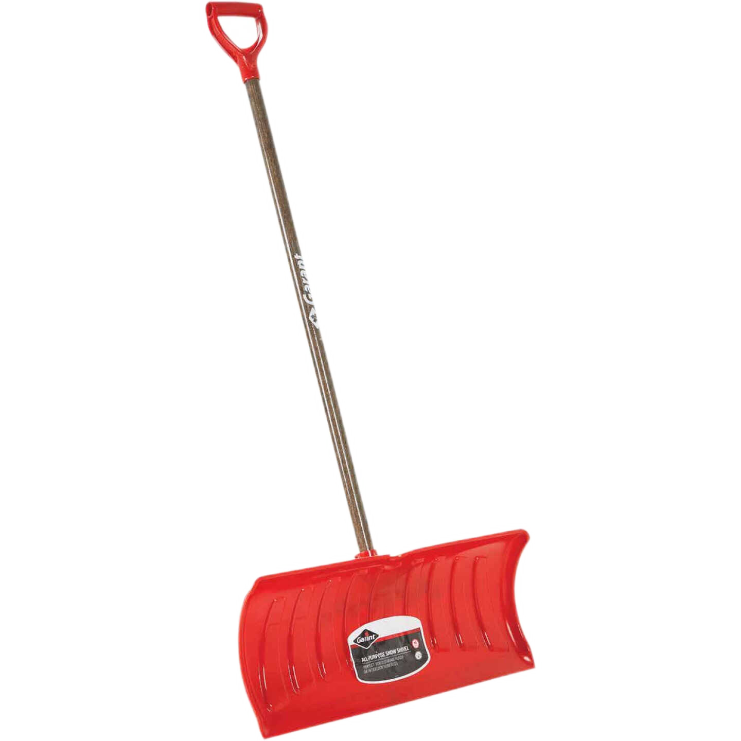 NORDIC POLY SNOW SHOVEL RED 26"