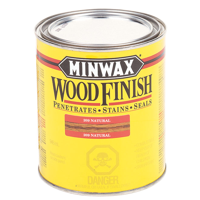 MINWAX INT.WOOD STAIN OIL BASED NATURAL 946ML