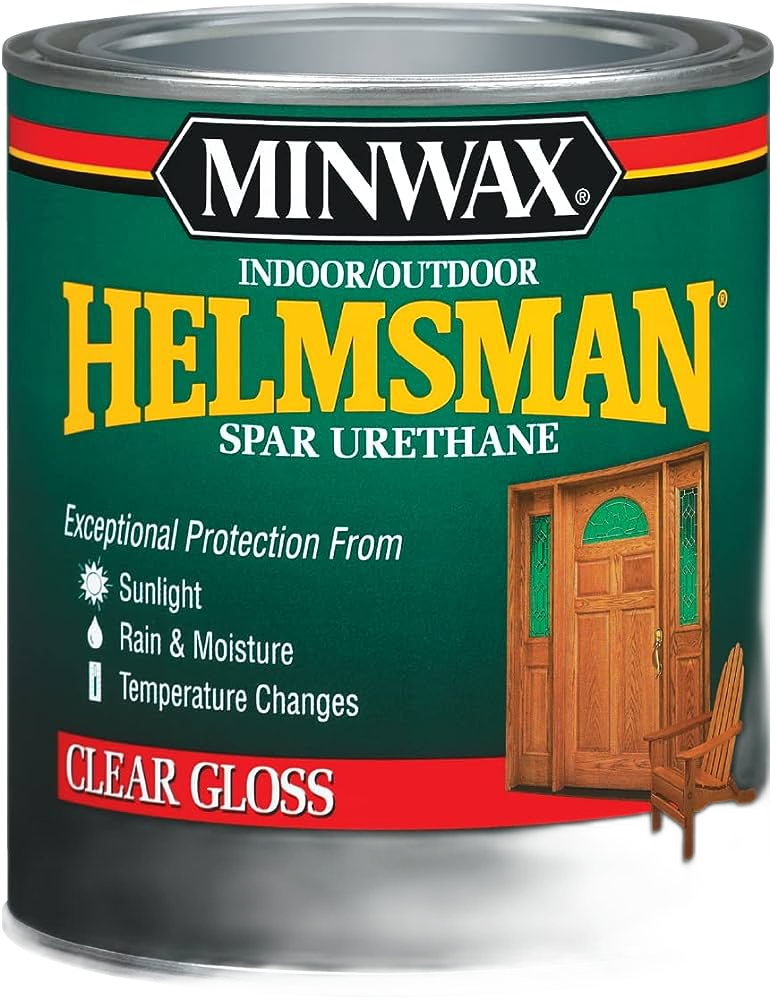 MINWAX VARNISH HELMSMAN CLEAR H.GLO 946ML