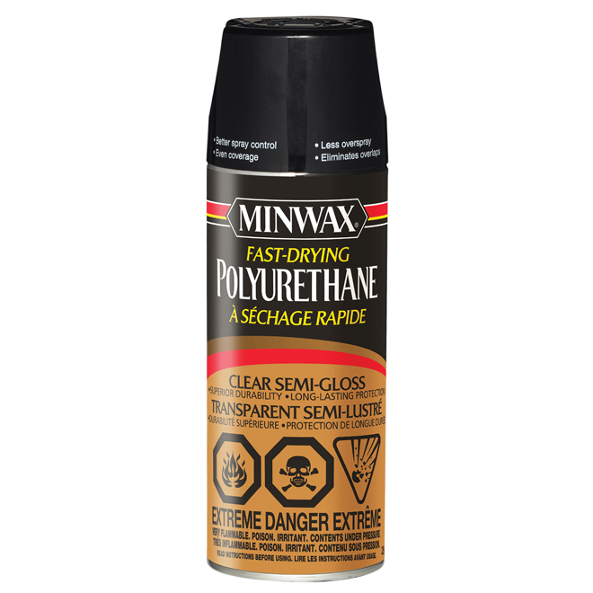 MINWAX AEROSOL VARNISH POLYURETH. SEMI-GLOSS 326GR