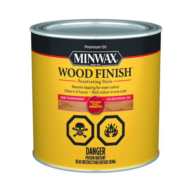 MINWAX INT.WOOD STAIN OIL BASED PECAN 236ML