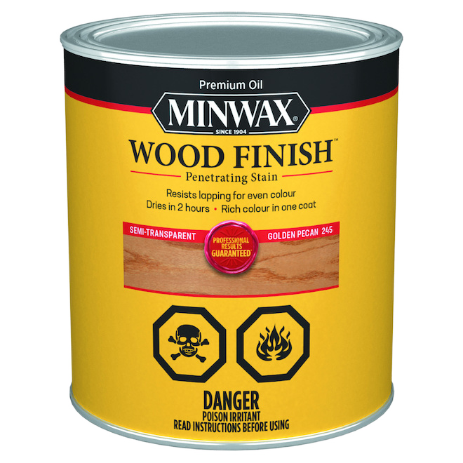 MINWAX INT.WOOD STAIN OIL BASED PECAN 946ML