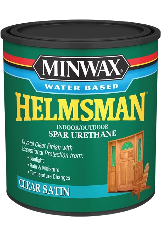 MINWAX SATIN VARNISH HELMSMAN URETHANE TRANSPARENT 946ML