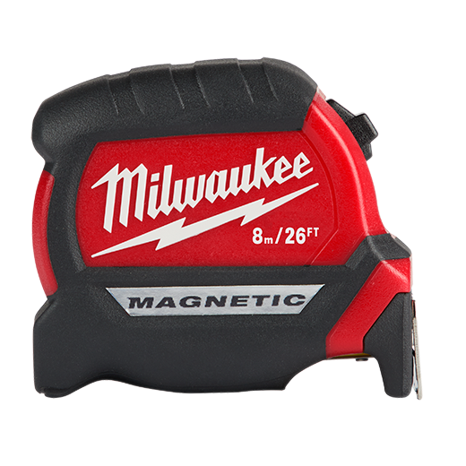 MILW MAGNTIC TAPE MEASURE 8M/26'