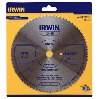 IRWIN CLASSIC BLADE 7-1/4X24T