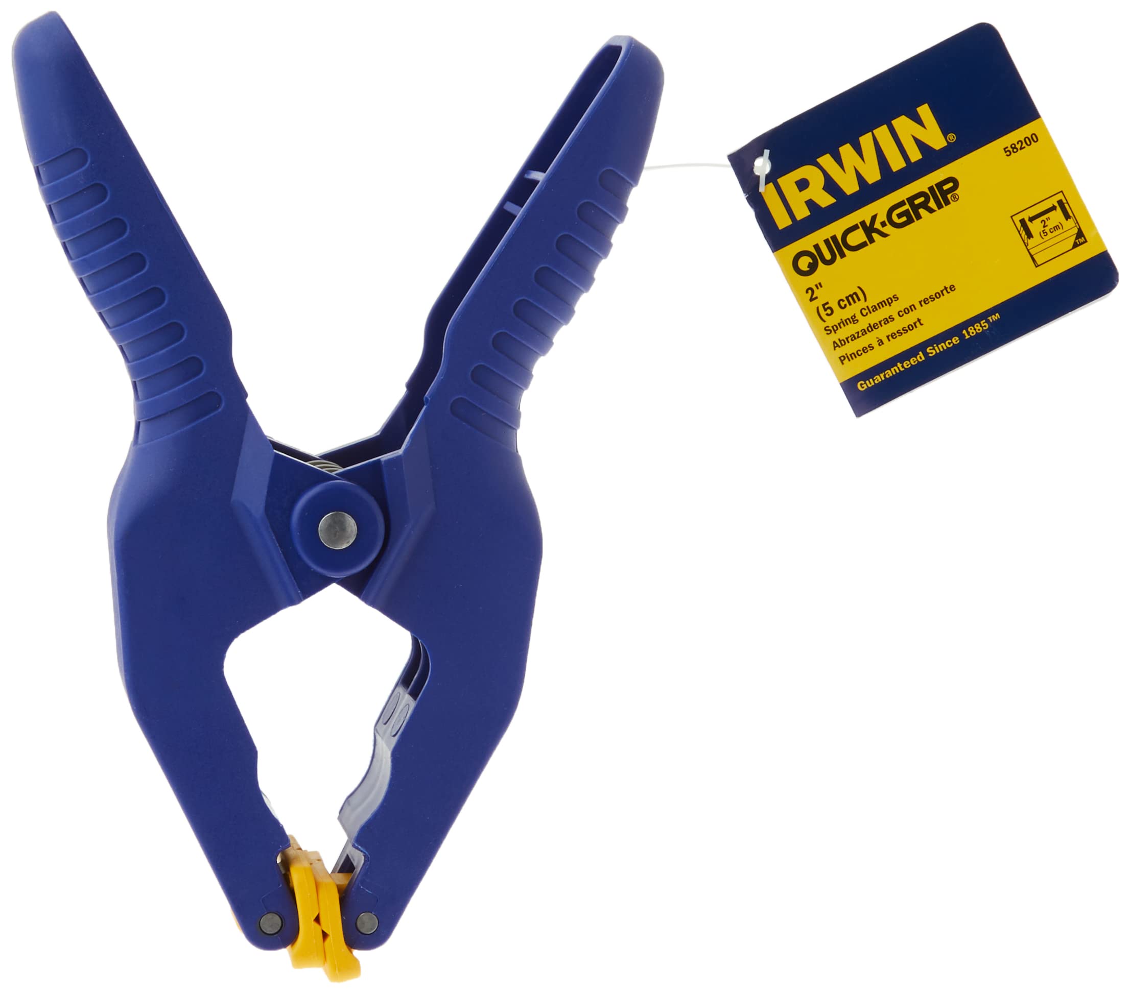IRWIN PLASTIC SPRING CLAMP 2"