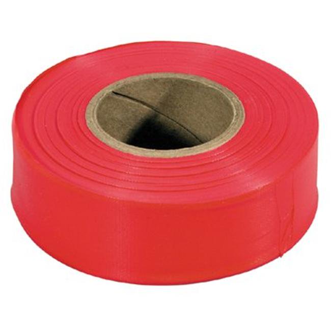 IRWIN FLAGGING TAPE GLO RED 150'