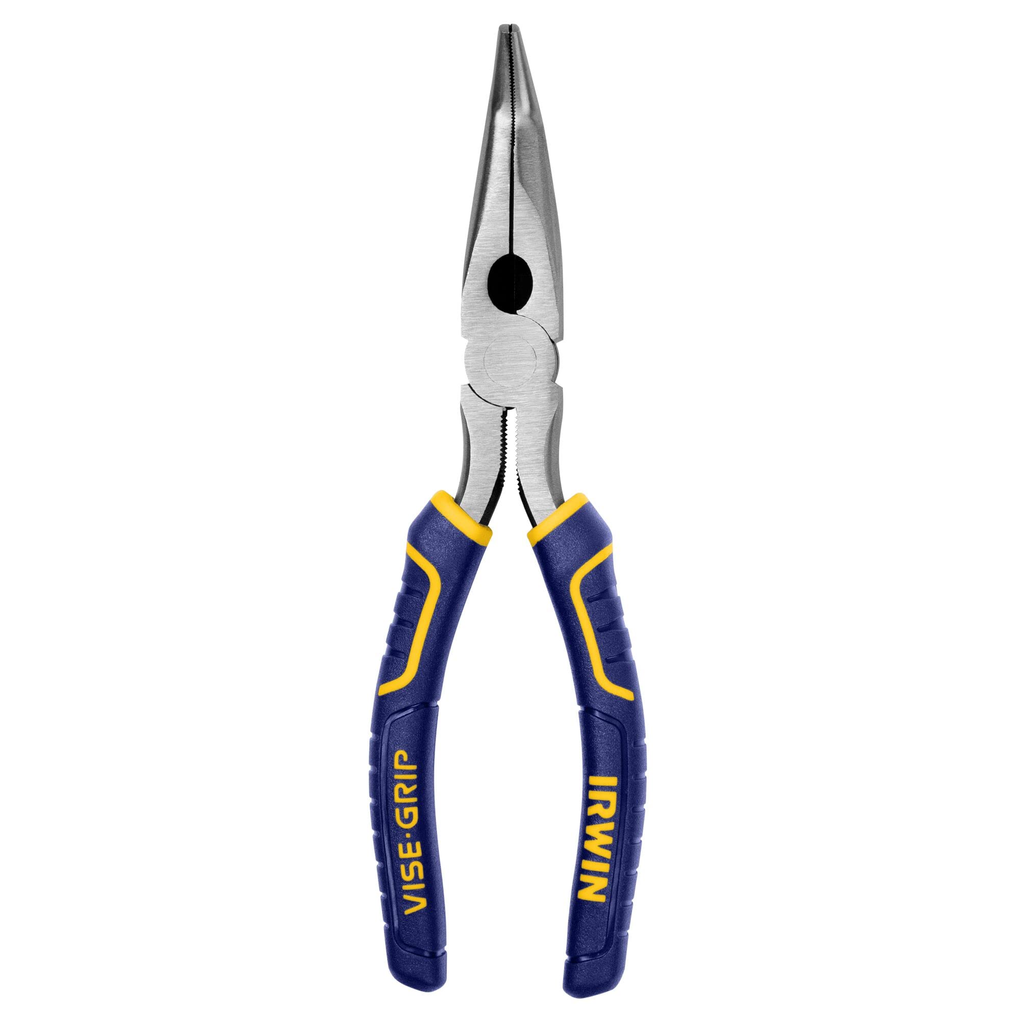 IRWIN BENT LONG NOSE PLIERS 8"