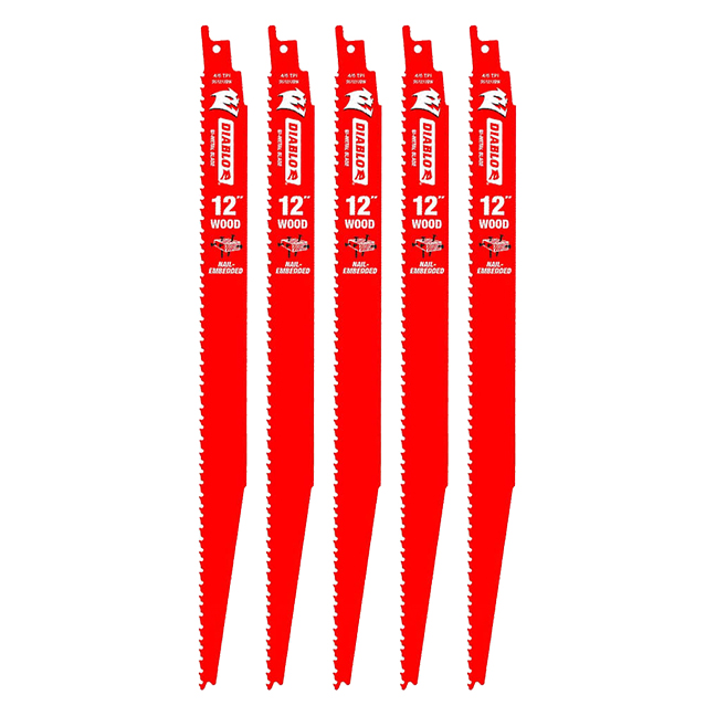 DIABLO RECIP BLADE DEMO 12X12T 5