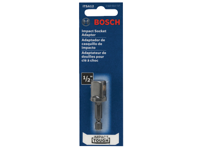 BOSCH SOCKET ADAPTER 1/2"X2"