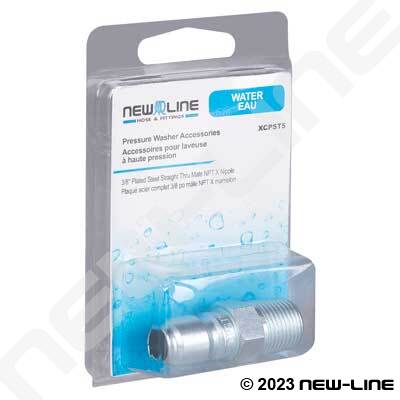 PRESS WASHER PLUG 1/4X1/4MPT