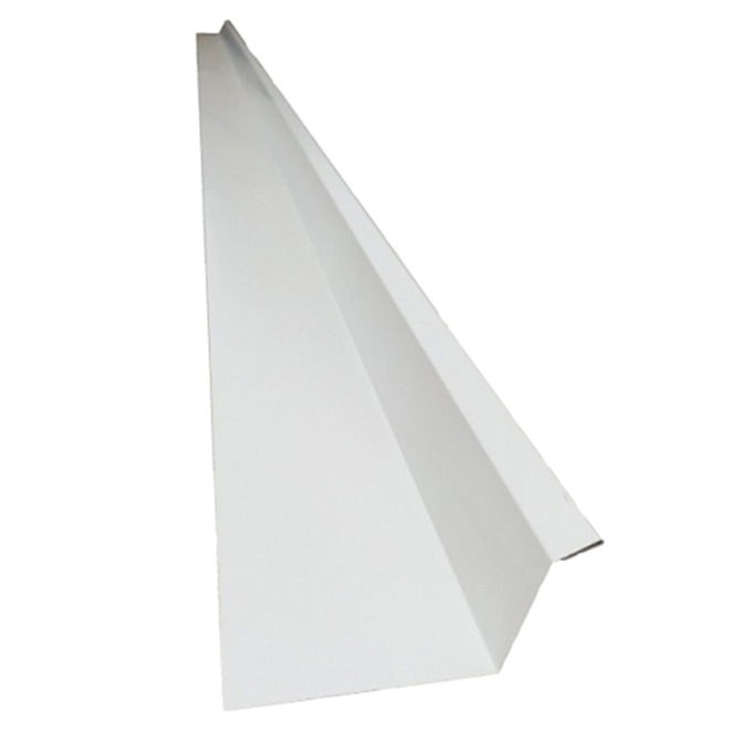 GENTEK DRIP CAP ALUMINUM WHITE 2x1 3/4"x10'