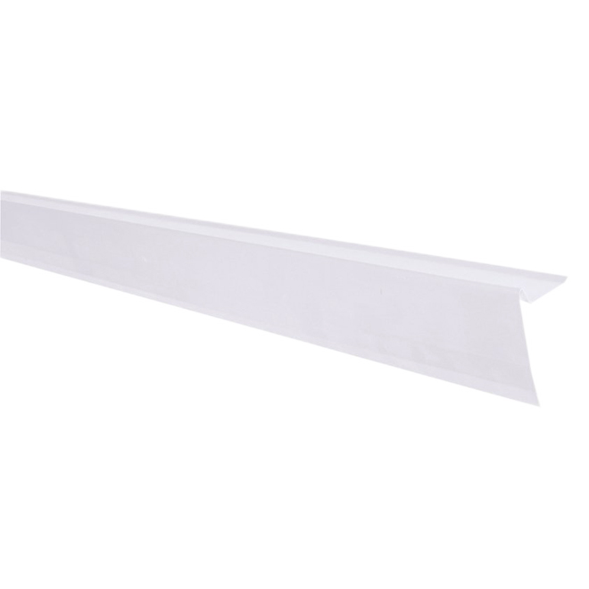 STEP FLASHING 3"X4"X10-1/2" WHT