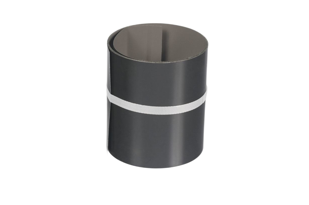 FLASH BK/CHAR FLAT STK 12" X 50'