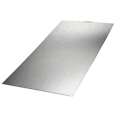 PERFORATED HARDBOARD WHITE 4.8MMx4'x8'