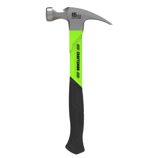 CRAFTSMAN HI-VIS HAMMER FIBERGLASS 16OZ