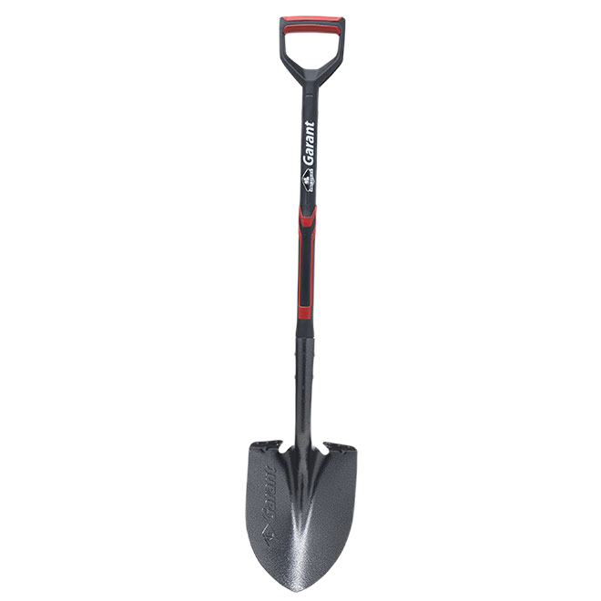 GARANT PRO SERIES ROUND SHOVEL STL&F.GLASS RED 43.25x8.5"