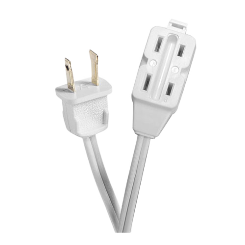WOODS SPT2 16/2 CORD INDOOR 3 OUTLETS WHITE 13Ax125Vx4.5M