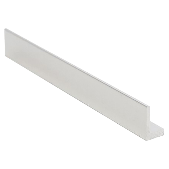 SHUR-TRIM EXTERIOR ANGLE ALUMINIUM CLEAR SATIN 1X1X1/8"