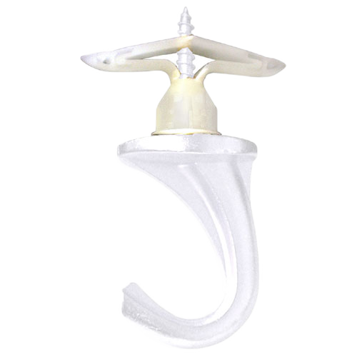 COBRA VERSAHOOK CEILING HOOK ZINC WHITE SMALLxPK/1