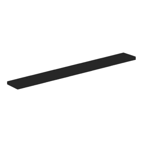 MASTER HALCO TENSION BAR STEEL BLACK 1/2"x48"