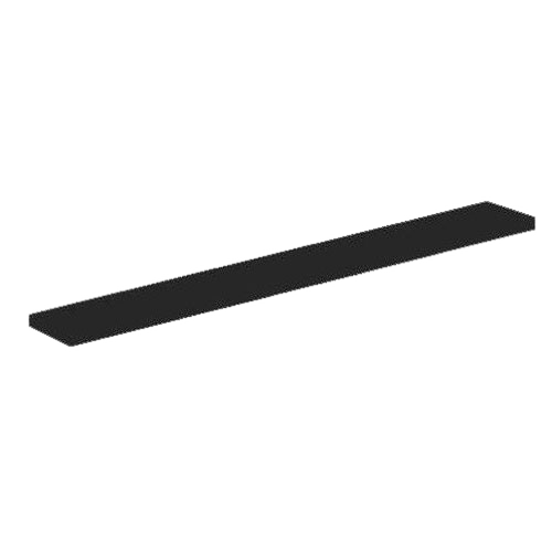 MASTER HALCO TENSION BAR STEEL BLACK 1/2"x60"