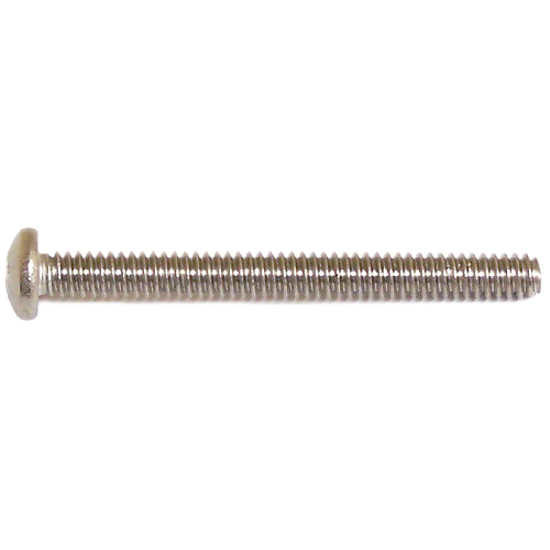 RELIABLE PAN HEAD MACHINE SCREW STAINL.STEEL #10-24x2 1/2"xBX/2