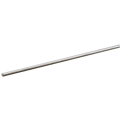 RELIABLE UNTHREADED ROD STEEL ZINC 1/4"x36"