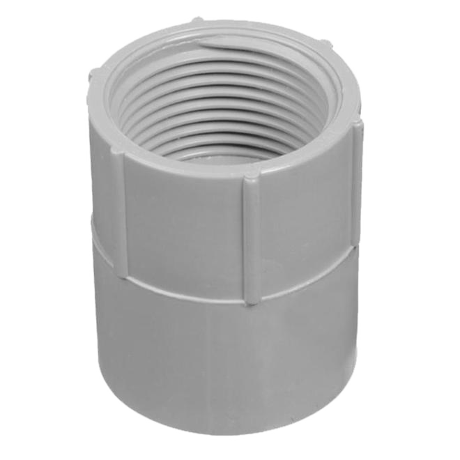 THOMAS & BETTS NO-CONDUCT. ADAPTER PVC GREY 3/4"