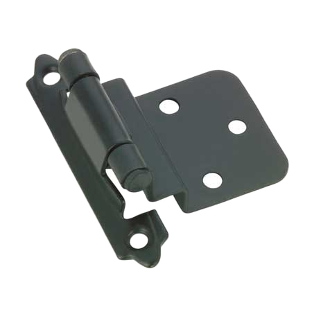 RICHELIEU SELF-CLOSING INSET HINGE BLACK 3/8"