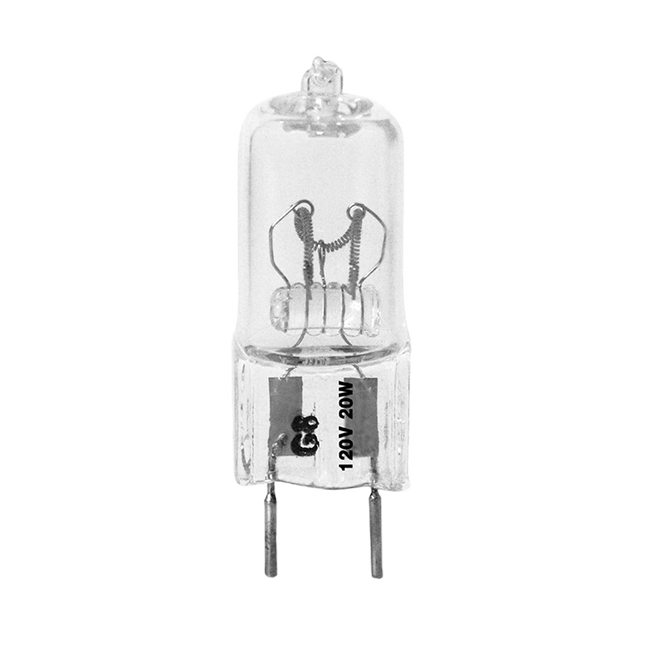 FEIT ELECTRIC T4-G8 HALOGEN BULB GLASS BRIGHT WH. 20W