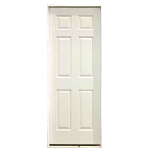 METRIE 6 PANELS DOOR 6PNL PH RH 32x80"