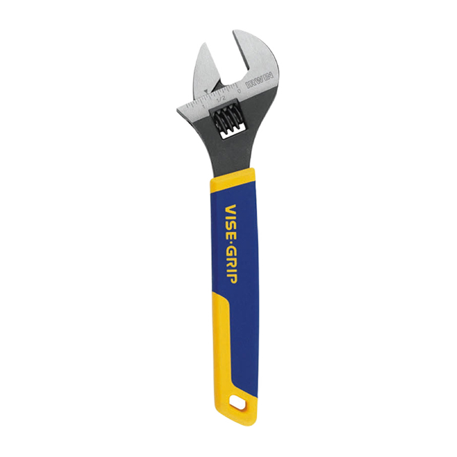 VISE-GRIP SAE/METRIC ADJUSTABLE WRENCH STEEL BLUE 10"