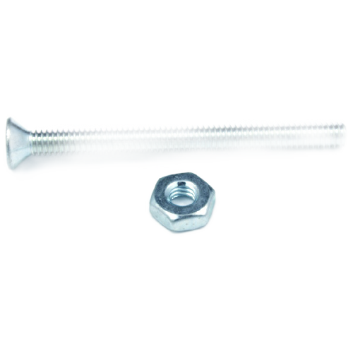 RELIABLE WITH NUT FH MACHINE SCREW STEEL #10-24x5/8"xBX10