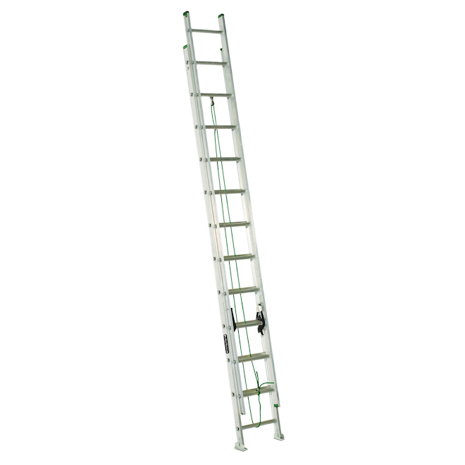 LOUISVILLE EXTENSION LADDER ALUMINIUM 24' 225LB