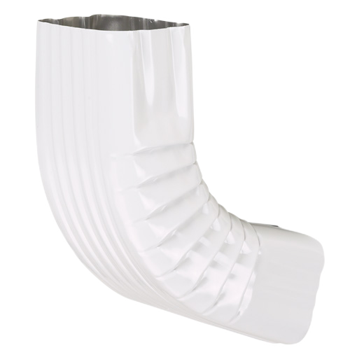 KAYCAN ELBOW "A" 90 DEG. ALUMINUM WHITE 2X3"