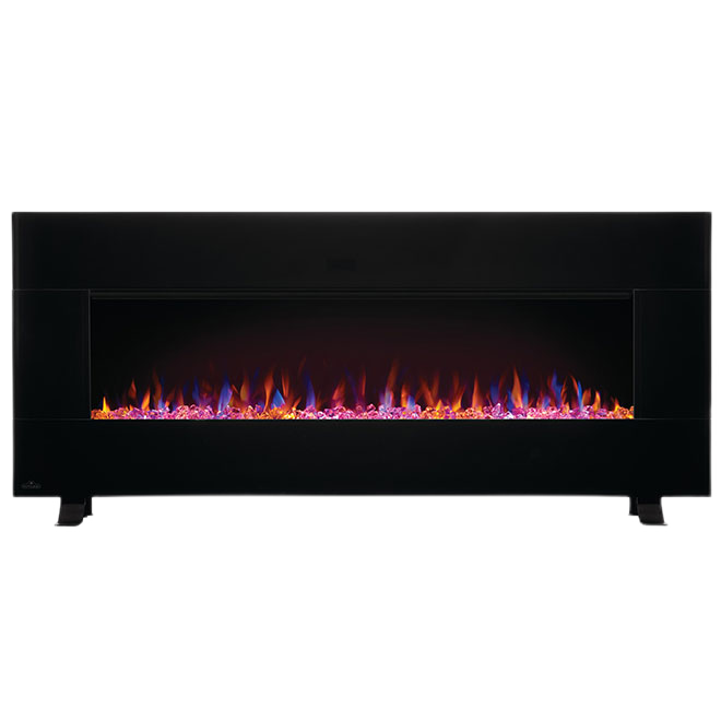 NAPOLEON WALL ELECTRIC FIREPLACE BLUETOOTH BLACK 50"-750W-1500W