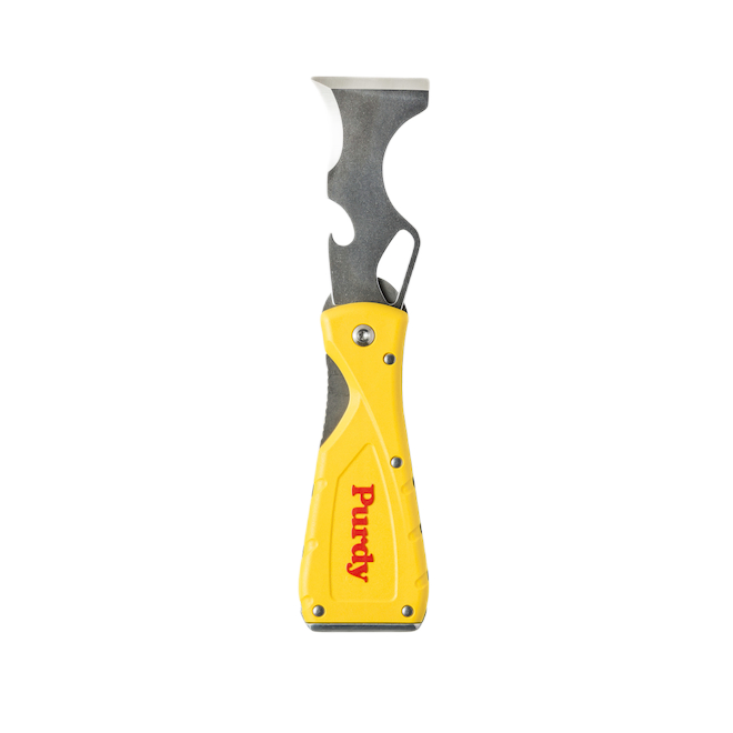 PURDY PREMIUM PAINT TOOL 10 I/1 STAIN.STEEL YELLOW