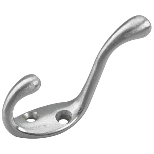 ONWARD HEAVY DUTY COAT HOOK STEEL BRUS.CHROME 3 1/2"