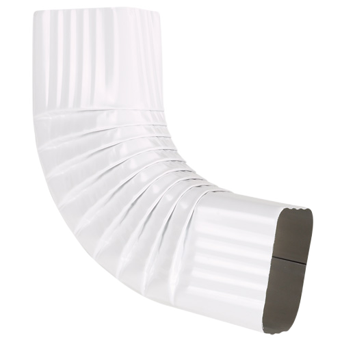 KAYCAN ELBOW "B" 90 DEG. ALUMINUM WHITE 2X3"