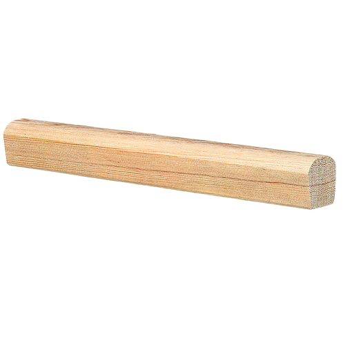 METRIE HANDRAIL HEMLOCK NATURAL 1 1/2"x1 1/2" LF