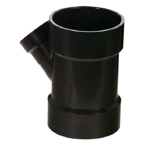 IPEX HUB WYE ABS-DWV BLACK 3x1 1/2INCL 45DG