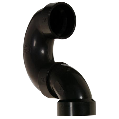 IPEX HUB P-TRAP ABS-DWV BLACK 1 1/2"