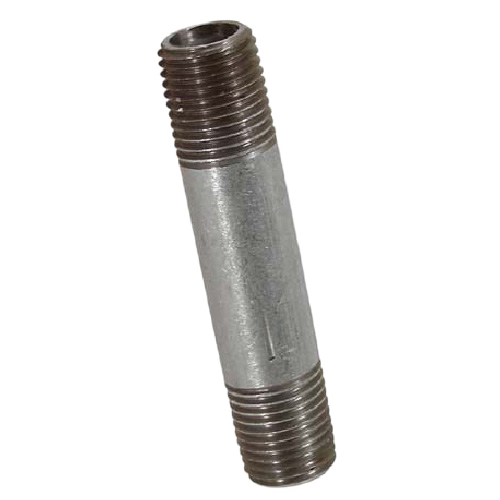 AQUA-DYNAMIC THREADED NIPPLE GALVANIZED STEEL GALVANIZED 1/4x2 1/2"