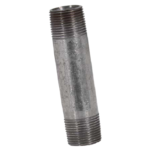 AQUA-DYNAMIC THREADED NIPPLE GALVANIZED STEEL GALVANIZED 3/4x4"