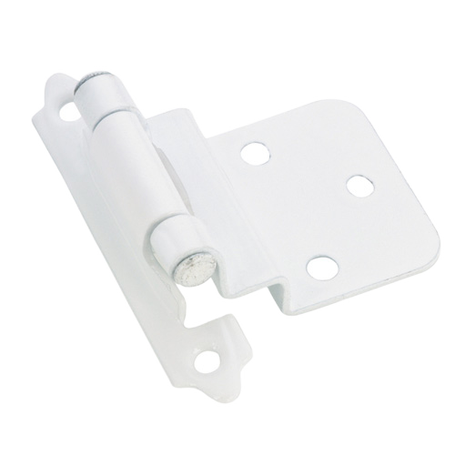 RICHELIEU SELF-CLOSING CABINET HINGE WHITE 3/8"XPK/2