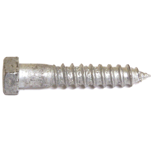 RELIABLE HEX.HEAD LAG SCREW GALV.STEEL GALVANIZED 1/4x1 3/4"xBX/50