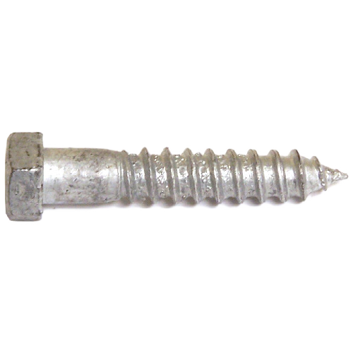 RELIABLE HEX.HEAD LAG SCREW GALV.STEEL GALVANIZED 1/4x2"xBX/50