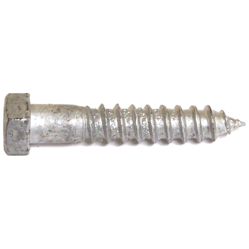 RELIABLE HEX.HEAD LAG SCREW GALV.STEEL GALVANIZED 1/4x4"xBX/50